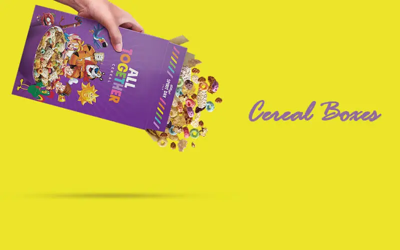 Custom Cereal Boxes wholesale