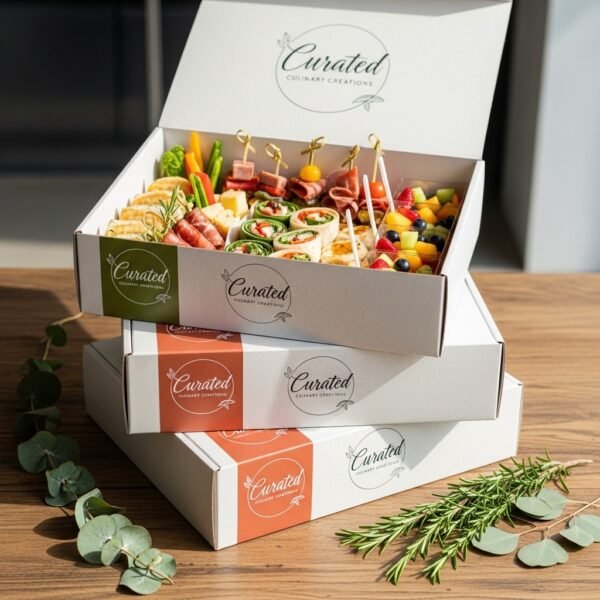 Custom Printed Catering Packaging Boxes Wholesale With Logo
